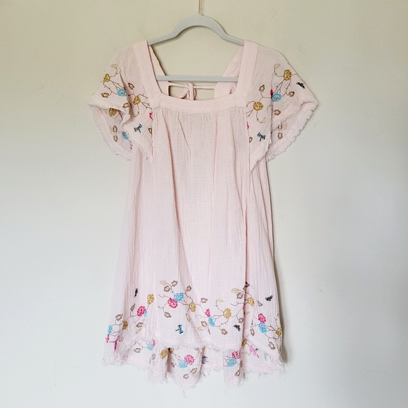 Anthropologie Yvette Lounge Dress in Pink - Picture 4 of 10